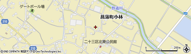埼玉県久喜市菖蒲町小林3368周辺の地図