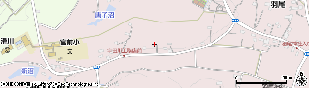 埼玉県比企郡滑川町羽尾2293周辺の地図