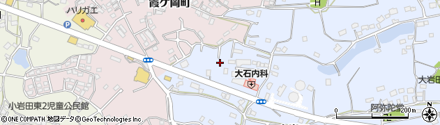 茨城県土浦市大岩田2467周辺の地図