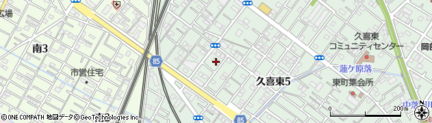 キヤノンシステムアンドサポート株式会社　久喜事業所周辺の地図