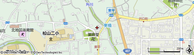 埼玉県東松山市東平882周辺の地図