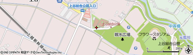 埼玉県鴻巣市上谷687周辺の地図
