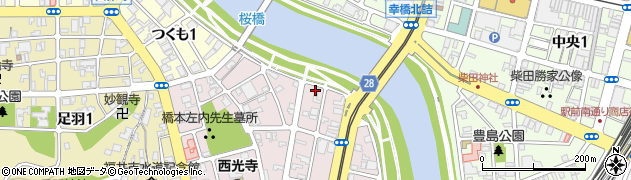 永山荘周辺の地図