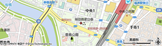 柴田神社周辺の地図
