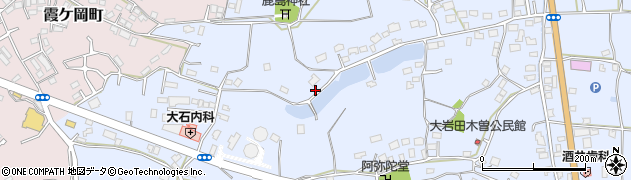 茨城県土浦市大岩田2701周辺の地図