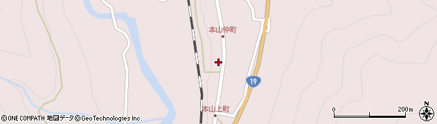 長野県塩尻市本山4905周辺の地図
