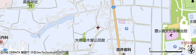 茨城県土浦市大岩田1478周辺の地図
