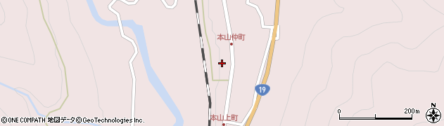 長野県塩尻市本山4909周辺の地図
