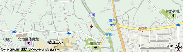 埼玉県東松山市東平878周辺の地図