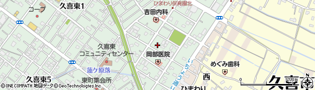ミモザ白寿庵久喜周辺の地図