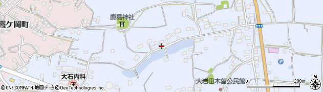 茨城県土浦市大岩田2713周辺の地図