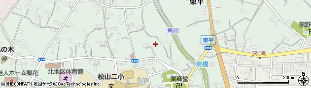 埼玉県東松山市東平872周辺の地図