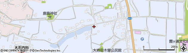 茨城県土浦市大岩田1510周辺の地図