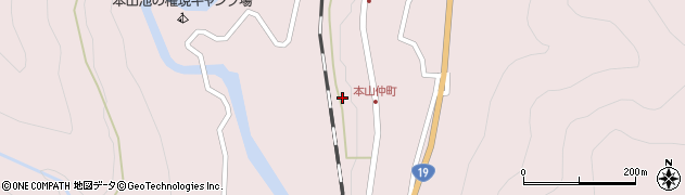 長野県塩尻市本山4916周辺の地図