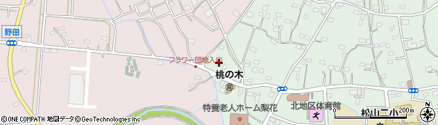 埼玉県東松山市東平686周辺の地図