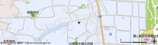 茨城県土浦市大岩田1509周辺の地図