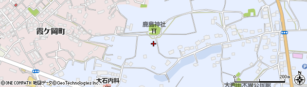 茨城県土浦市大岩田2684周辺の地図