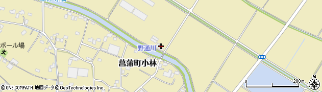埼玉県久喜市菖蒲町小林6012周辺の地図