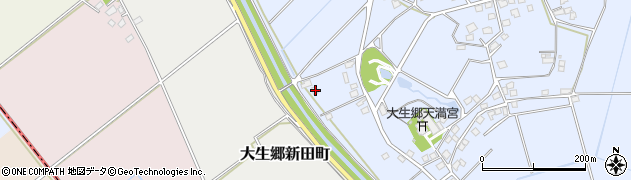 茨城県常総市大生郷町1266周辺の地図