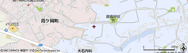 茨城県土浦市大岩田2674周辺の地図