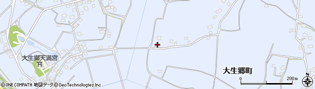茨城県常総市大生郷町704周辺の地図