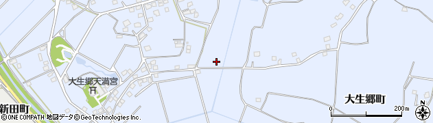 茨城県常総市大生郷町5386周辺の地図