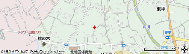 埼玉県東松山市東平614周辺の地図