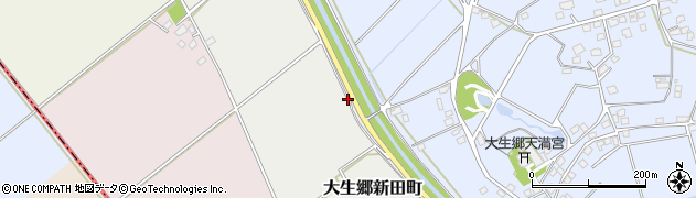 茨城県常総市大生郷新田町2064周辺の地図