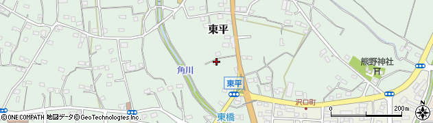 埼玉県東松山市東平917周辺の地図