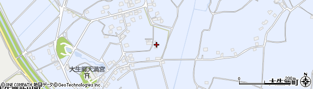 茨城県常総市大生郷町1415周辺の地図