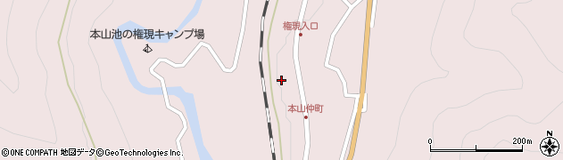 長野県塩尻市本山4922周辺の地図