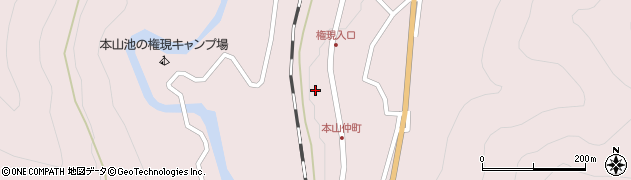 長野県塩尻市本山4923周辺の地図