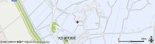 茨城県常総市大生郷町1428周辺の地図