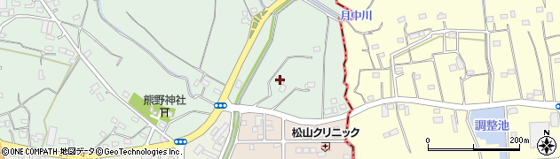 埼玉県東松山市東平1103周辺の地図