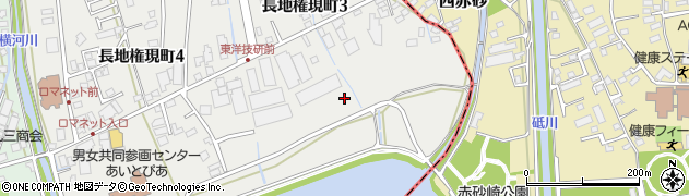 長野県岡谷市長地（赤砂）周辺の地図
