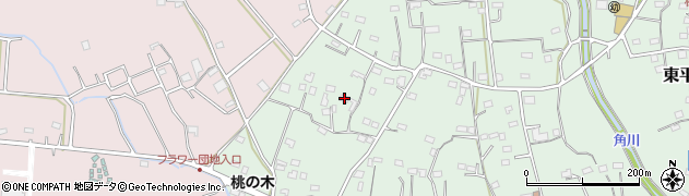 埼玉県東松山市東平713周辺の地図