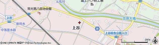 埼玉県鴻巣市上谷980周辺の地図