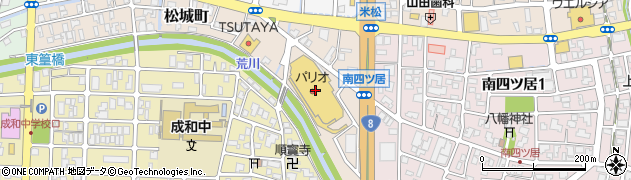 パリオＣＩＴＹヤスサキパリオ店ダイソー１００円ショップ周辺の地図