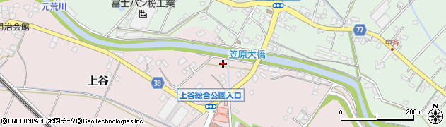 埼玉県鴻巣市上谷849周辺の地図