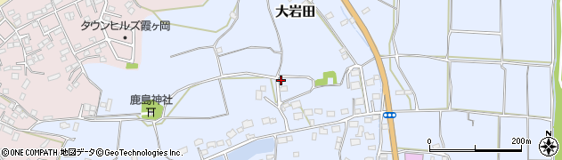 茨城県土浦市大岩田2891周辺の地図
