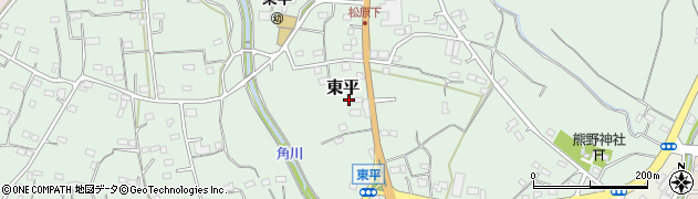 埼玉県東松山市東平929周辺の地図