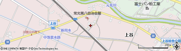 埼玉県鴻巣市上谷1128周辺の地図