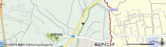 埼玉県東松山市東平1050周辺の地図