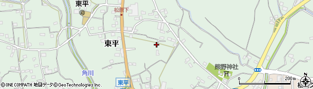 埼玉県東松山市東平958周辺の地図