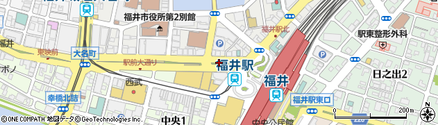 福井駅前(加藤ビル)周辺の地図