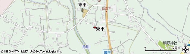埼玉県東松山市東平926周辺の地図