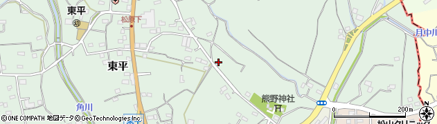 埼玉県東松山市東平1012周辺の地図