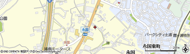 美容室ルピナス土浦店周辺の地図