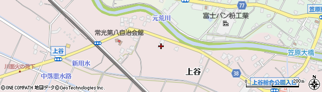 埼玉県鴻巣市上谷1058周辺の地図