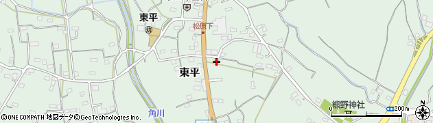 埼玉県東松山市東平936周辺の地図